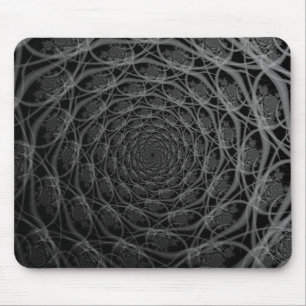 Galaxy of Filaments in Black and White Mousepad Musmatta
