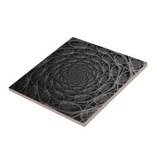 Galaxy of Filaments in Black and White tile tile Kakelplatta