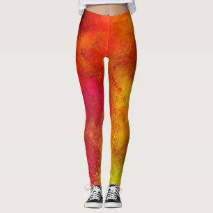Galaxy Paint Splatter, effekt Leggings