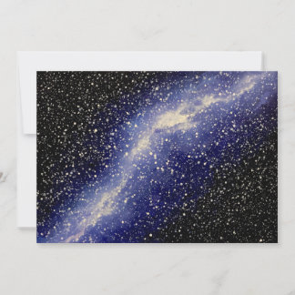 Galaxy Painting Greeting Card Kort