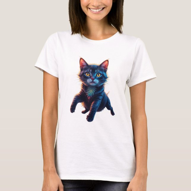 "Galaxy Pet T-Shirt | Utformning av Hund och kassa (Framsida)