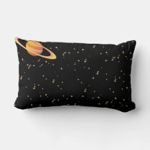 Galaxy Pillow med två planeter