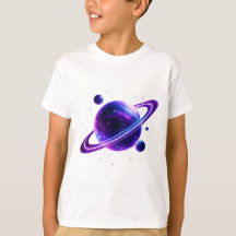 Galaxy Planet Rymd Barn T-Shirt