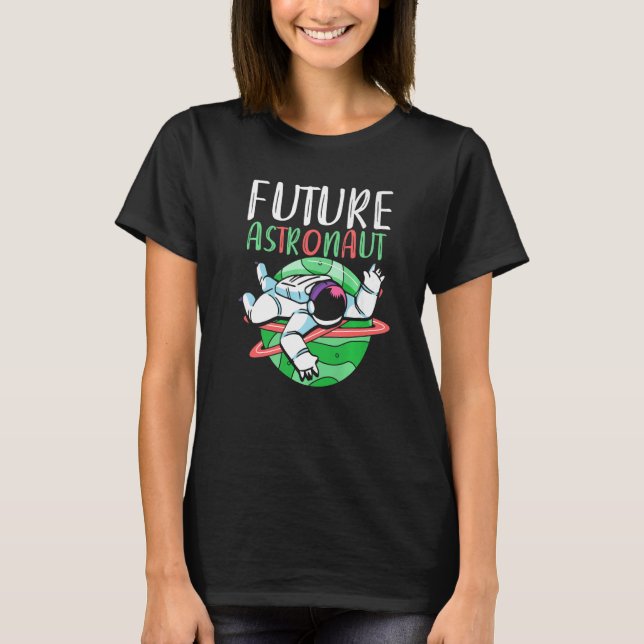 Galaxy Planet Rymden Science Universe Future T Shirt (Framsida)