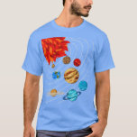 Galaxy Planets Astronomy Space Science Solar Syste T Shirt<br><div class="desc">Galaxy Planets Astronomy Space Science Solar System .Underbar skjorta för dig själv,  familj,  farfar,  mormor,  mormor,  farfar,  farmor,  farfar,  mamma,  pappa,  syster,  bror,  morbror,  moster,  manar,  kvinnor eller någon annan</div>