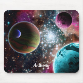 Galaxy Planets Stars Monogram Musmatta