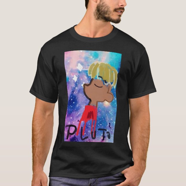Galaxy Pluto T Shirt (Framsida)