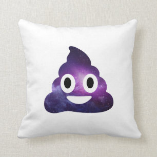 Galaxy Poo Emoji Kudde