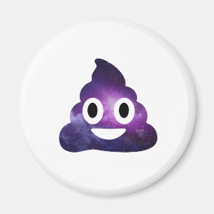 Galaxy Poo Emoji Magnet