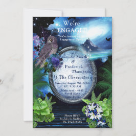 Galaxy Portal Förlovning Inbjudningar