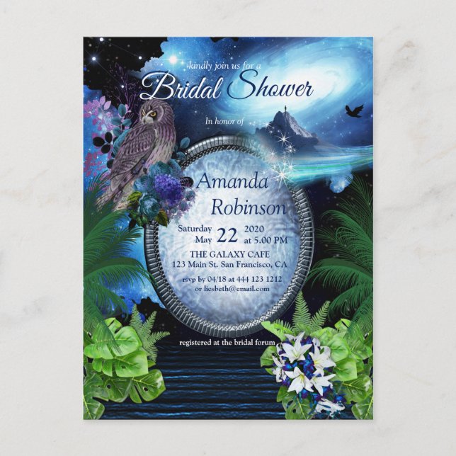 Galaxy Portal Möhippa Vykort (Framsida)