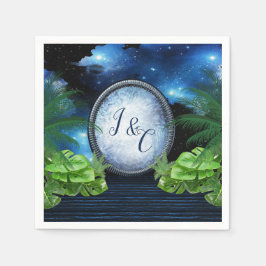 Galaxy-Portal Party Decor Pappersservett