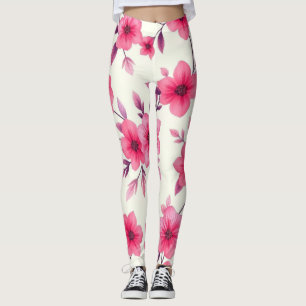 Galaxy Print Dam Leggings Stylish Kosmisk
