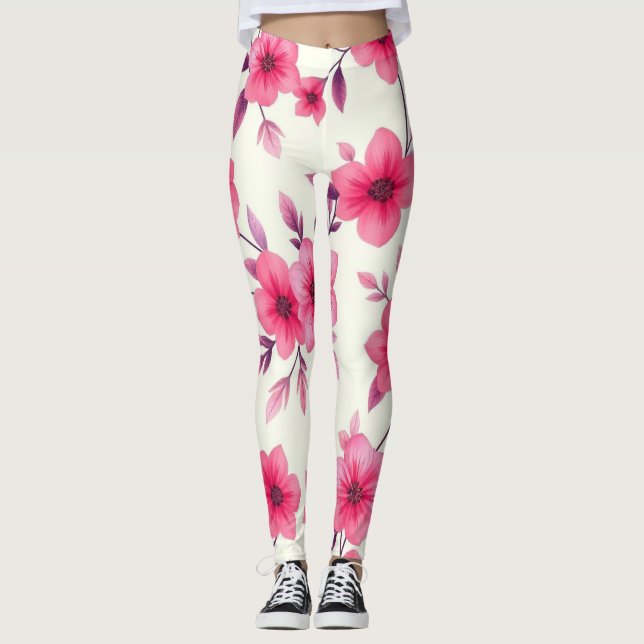 Galaxy Print Dam Leggings Stylish Kosmisk  (Framsida)