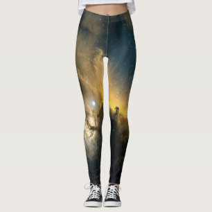 Galaxy Print Leggings - Cosmic Stil och Infinite