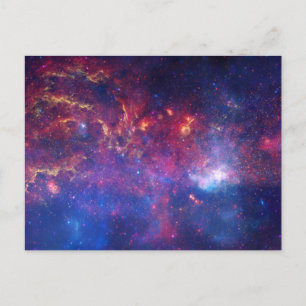 Galaxy Print Milky Way Vykort