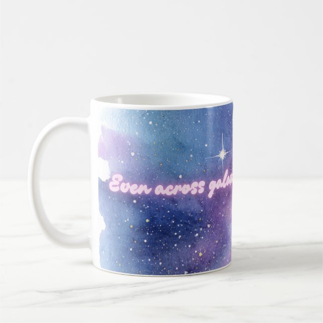 Galaxy Quote Mug Kaffemugg (Vänster)