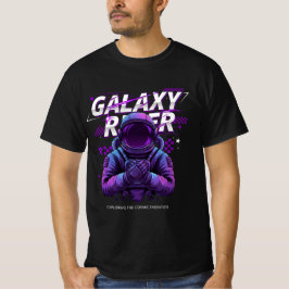 Galaxy Rider Cyberpunk Astronaut T Shirt