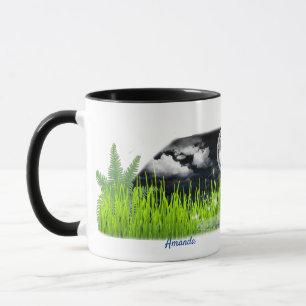 Galaxy-ringar Bröllop Gift Mugg