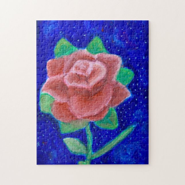 Galaxy Ro Watercolor Puzzle Pussel (Vertikal)