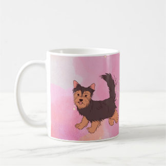 Galaxy Rosa Yorkie Mugg