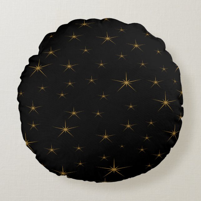 Galaxy Round Pillow Rund Kudde (Framsidan)