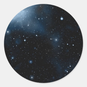 Galaxy Runt Klistermärke