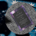 Galaxy Rymden bröllopsinbjudan<br><div class="desc">Få dina gäster upphetsade för det oförglömliga bröllop du kommer att ha med dina Galaxy Rymden bröllopsinbjudningar.</div>