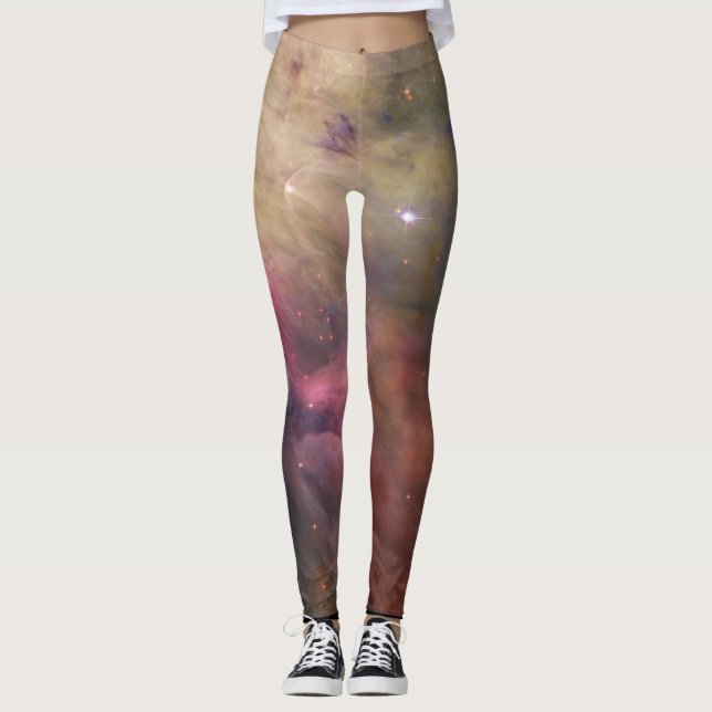 Galaxy Rymden Leggings (Framsida)