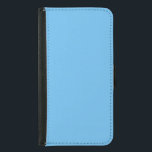 Galaxy S5 Wallet Case Plånboksfodral För Samsung Galaxy S5<br><div class="desc">Galaxy S5-plånboksfodral visas här i färg på ljusblått. Anpassa det här objektet eller köp som det är.</div>