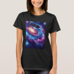 Galaxy Science Geeks Gifts Du är här T Shirt<br><div class="desc">Galaxy Science Geeks Gifts Du är här</div>