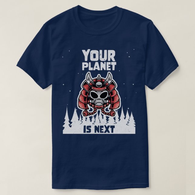 Galaxy Science Space Älskare Din planet är nästa 3 T Shirt (Design framsida)