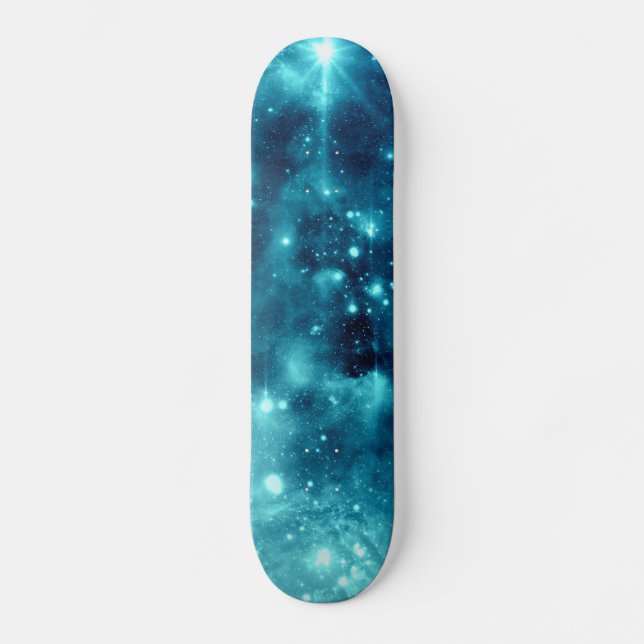 Galaxy-skateboard för Cosmic Space Skateboard Bräda 20 Cm (Framsida)