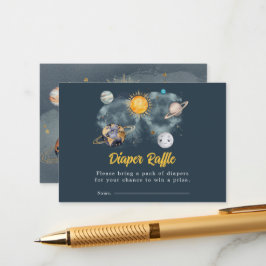 Galaxy Sol Måne Stars Planets för rymden-dagstidni Tilläggskort