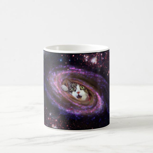 Galaxy Space Cats Coffee Mugg (Center)