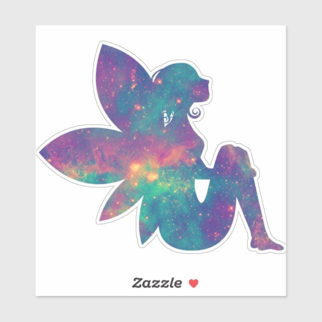 Galaxy Space Fairy Stickers Klistermärken (Ark)