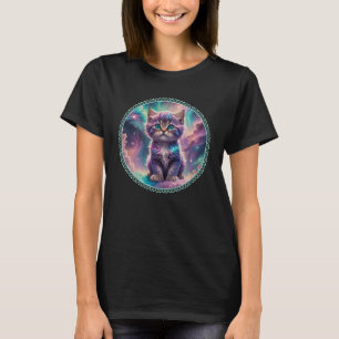 Galaxy Space Kitten T Shirt