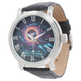 Galaxy Space Watch for Men Armbandsur