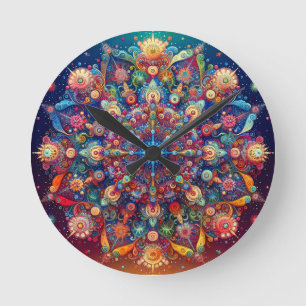GALAXY STAR RUND KLOCKA