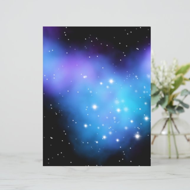 Galaxy Starlight Space Clouds (Stående Fram)