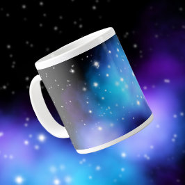 Galaxy Starlight Space Clouds Jumbo Mugg