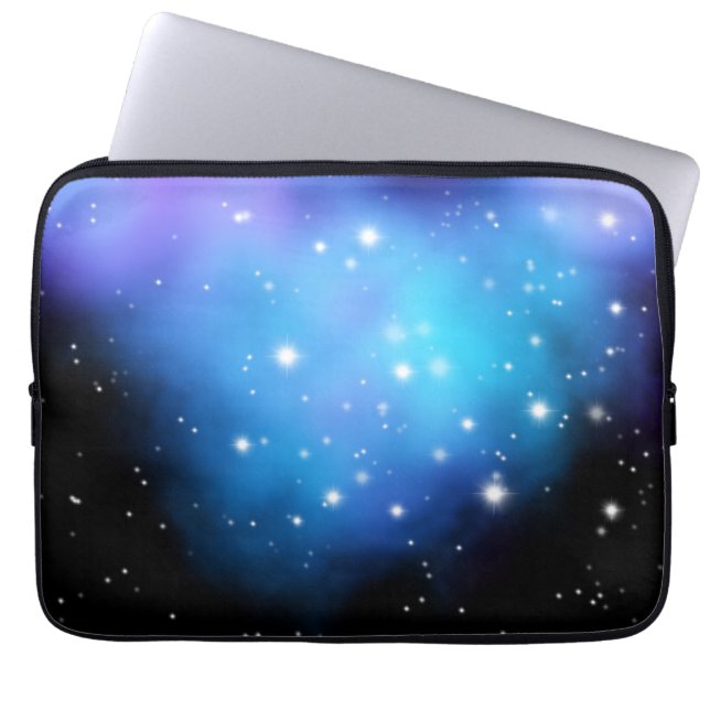 Galaxy Starlight Space Clouds Laptop Fodral (Framsidan)