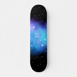 Galaxy Starlight Space Clouds Mini Skateboard Bräda 18,5 Cm