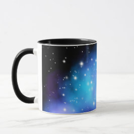 Galaxy Starlight Space Clouds Mugg