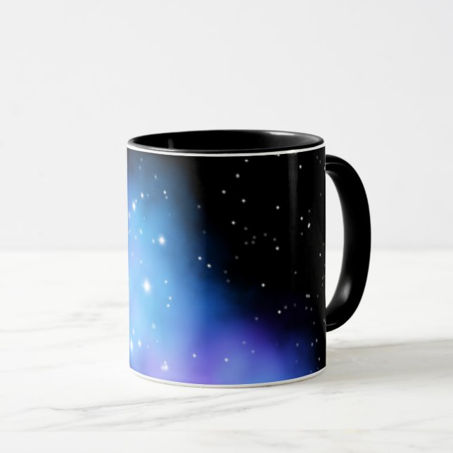 Galaxy Starlight Space Clouds Mugg (Framsida höger)