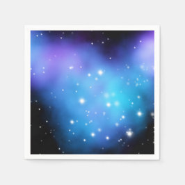 Galaxy Starlight Space Clouds Pappersservett