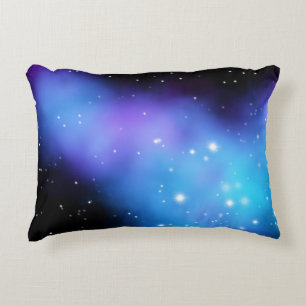 Galaxy Starlight Space Clouds Prydnadskudde