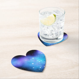 Galaxy Starlight Space Clouds Underlägg Papper