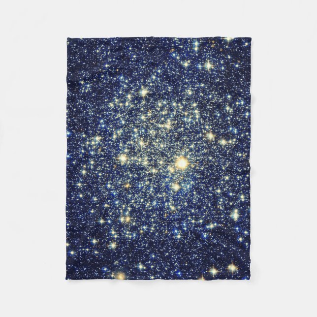 Galaxy Stars Blanket Fleecefilt (Framsidan)