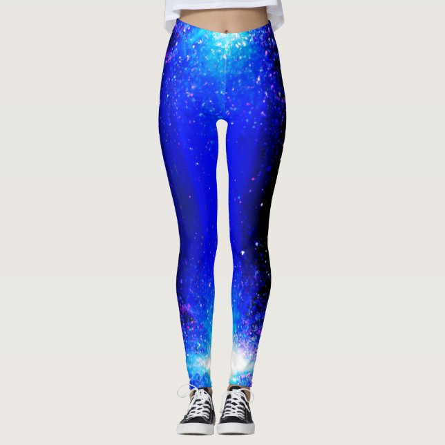 Galaxy Stars Leggings (Framsida)